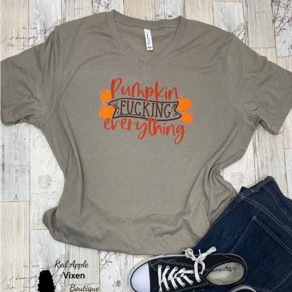 Pumpkin Everything Graphic Tee - Picture 1 of 2